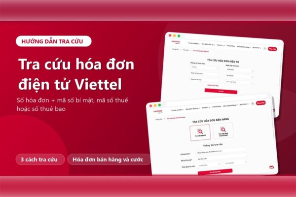 Hướng dẫn tra cứu hóa đơn điện tử của Viettel: trang tra cứu hóa đơn bán hàng và hóa đơn cước