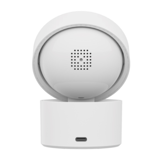 Camera trong nhà HC26 Viettel mặt sau có loa và cổng sạc Type-C