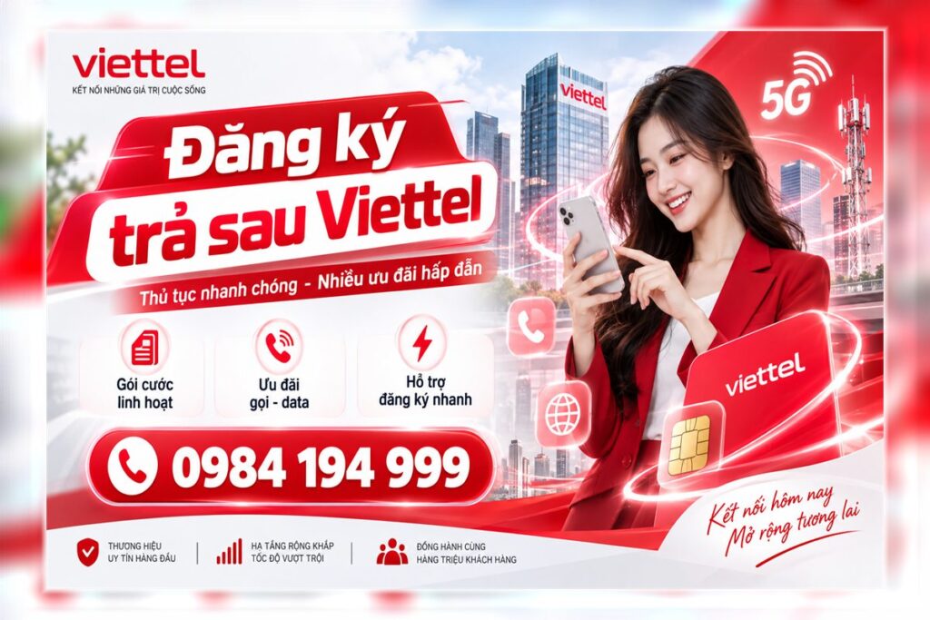 Đăng ký SIM trả sau doanh nghiệp Viettel Đà Nẵng