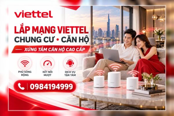 Lắp mạng Viettel chung cư Sơn Trà Đà Nẵng: danh sách dự án