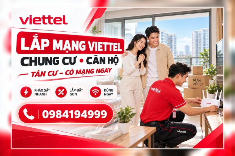 Lắp mạng Viettel Khu đô thị Hòa Xuân Đà Nẵng