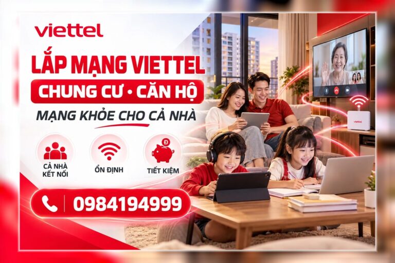Lắp mạng Viettel nhà ở xã hội Cẩm Lệ: chi phí, danh sách
